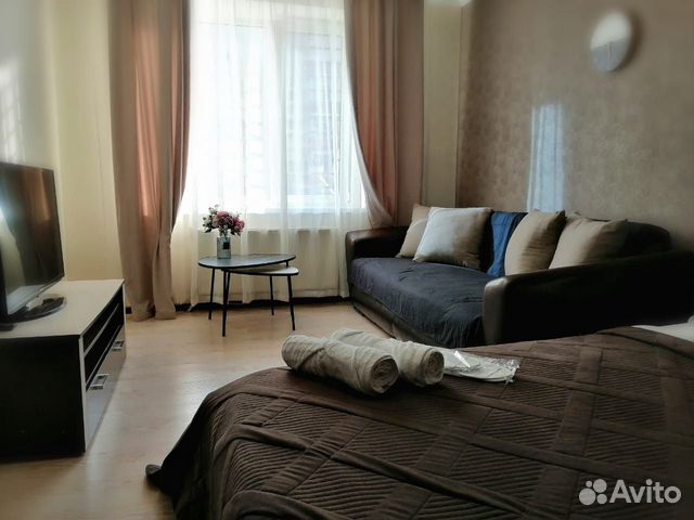 

1-к. квартира, 32 м², 2 кровати