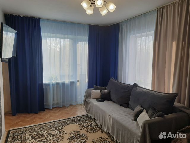 

1-к. квартира, 34 м², 2 кровати