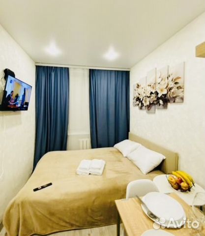 

Квартира-студия, 17 м², 1 кровать