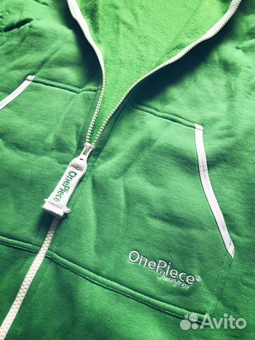 Onepiece ярко-салатовый комбез унисекс Новый L Onepiece ярко-салатовый комбез унисекс Новый L