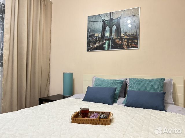 

1-к. квартира, 45 м², 2 кровати