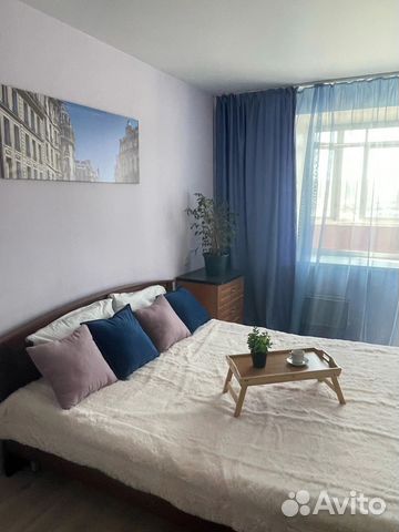 

1-к. квартира, 52 м², 3 кровати