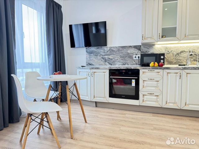 

Квартира-студия, 33 м², 4 кровати