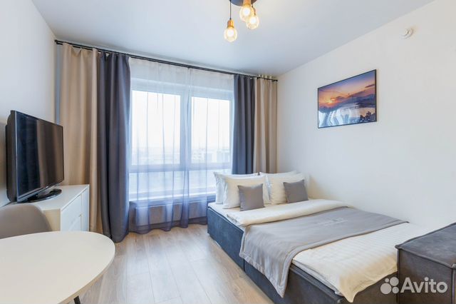 

Квартира-студия, 24 м², 1 кровать
