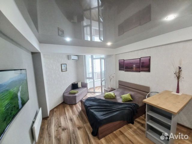 

Квартира-студия, 27 м², 2 кровати
