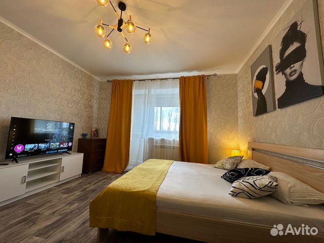 

1-к. квартира, 45 м², 2 кровати