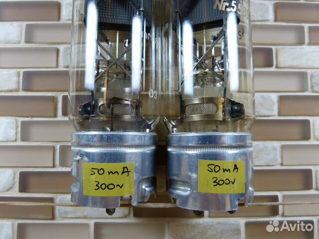 RS237 Telefunken пара ламп аналог 845, 1930-е гг