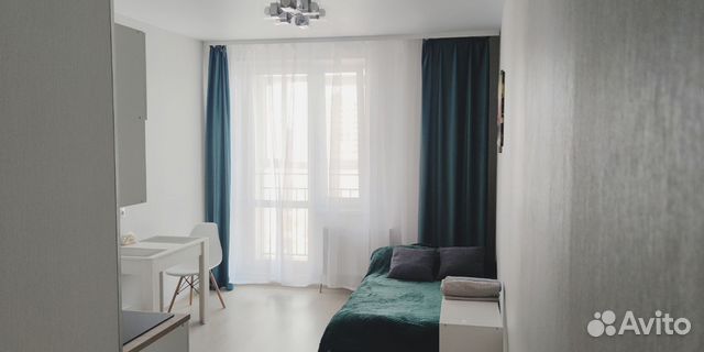 

Квартира-студия, 29 м², 1 кровать