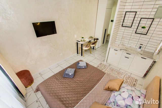 

Квартира-студия, 20 м², 2 кровати