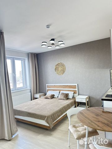 

Квартира-студия, 30 м², 2 кровати