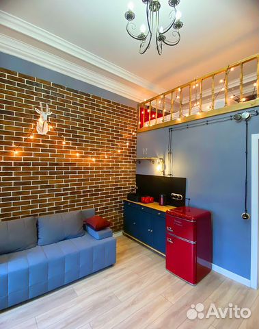 

1-к. квартира, 20 м², 2 кровати
