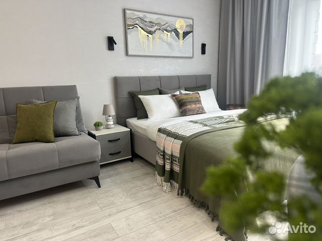 

Квартира-студия, 30 м², 2 кровати