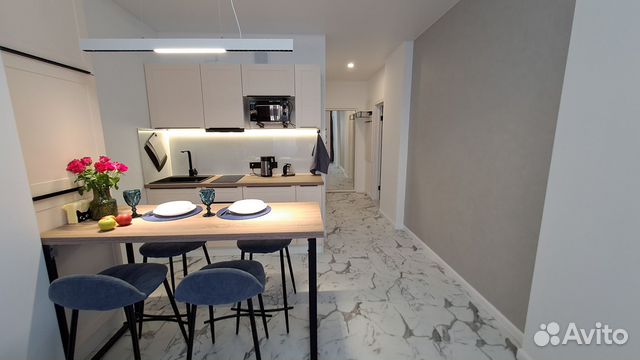 

1-к. квартира, 45 м², 3 кровати