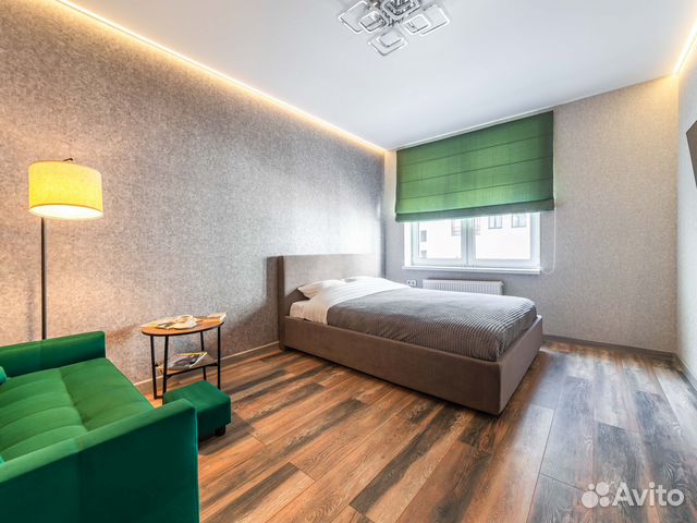 

1-к. квартира, 40 м², 3 кровати