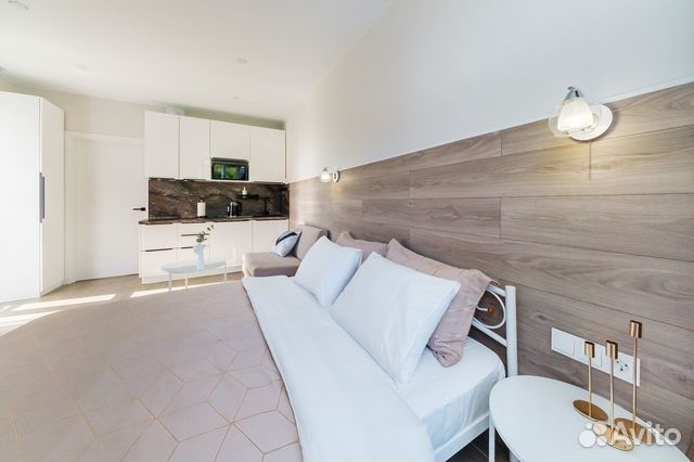 

Квартира-студия, 34 м², 3 кровати