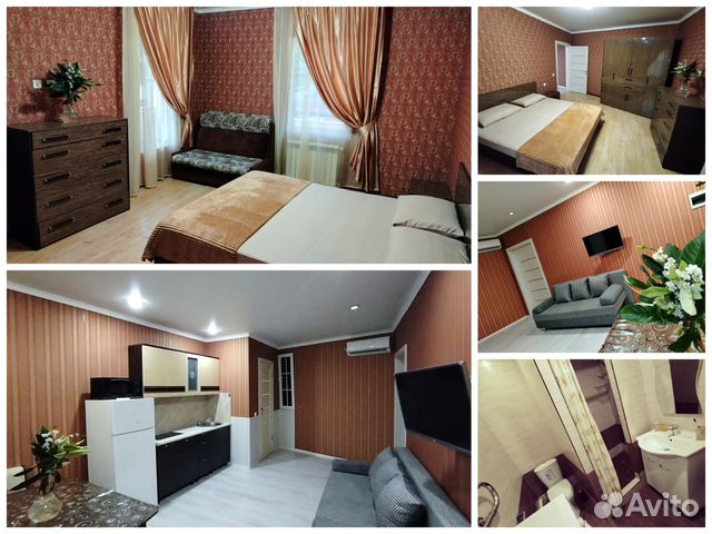 

1-к. квартира, 43 м², 3 кровати