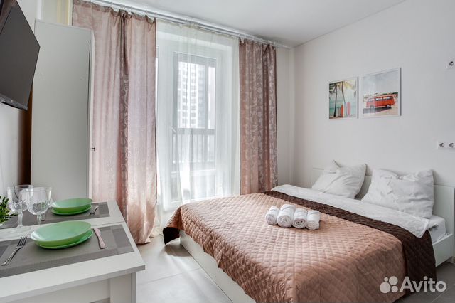 

Квартира-студия, 21 м², 1 кровать
