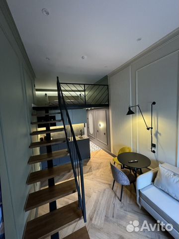 

Квартира-студия, 25 м², 2 кровати