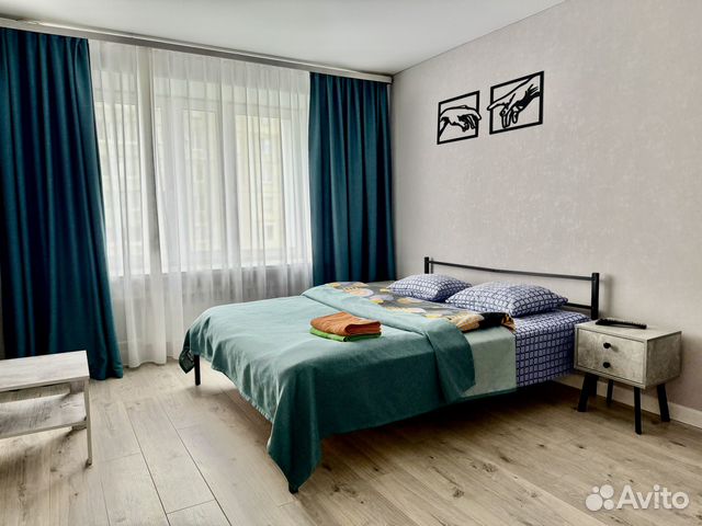 

1-к. квартира, 37 м², 2 кровати