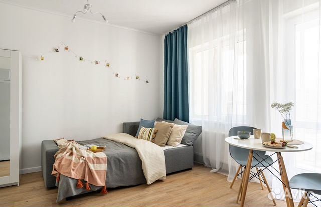 

Квартира-студия, 25 м², 1 кровать