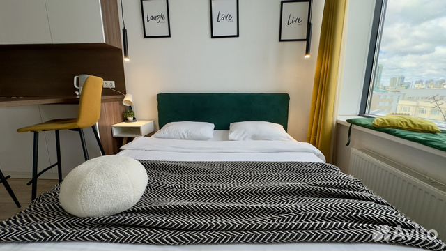 

Квартира-студия, 28 м², 1 кровать