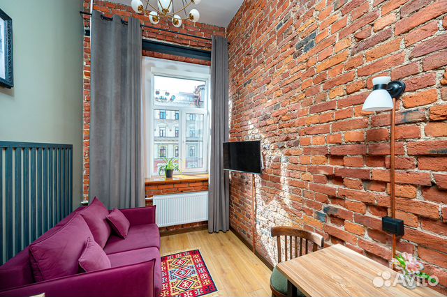 

Квартира-студия, 27 м², 2 кровати