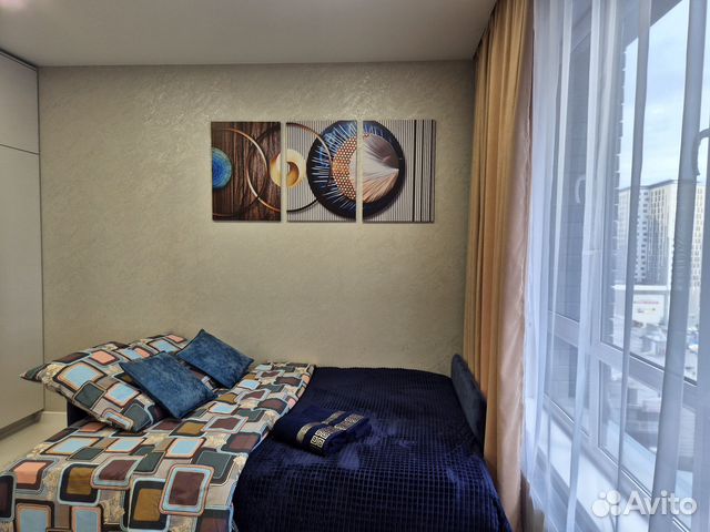 

Квартира-студия, 30 м², 2 кровати
