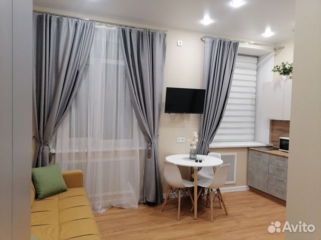 

Квартира-студия, 40 м², 2 кровати