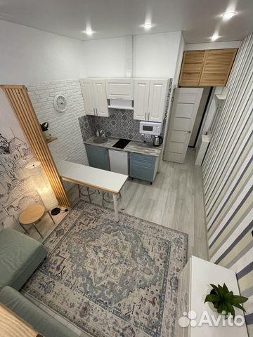 

Квартира-студия, 18 м², 2 кровати