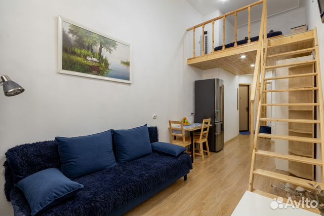 

Квартира-студия, 17 м², 2 кровати