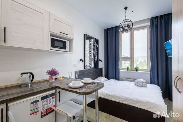 

Квартира-студия, 18 м², 1 кровать
