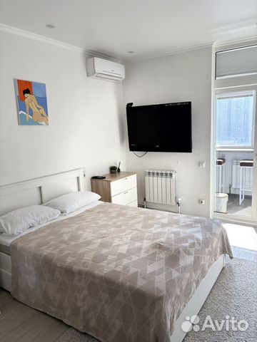 

Квартира-студия, 35 м², 1 кровать