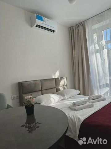 

Квартира-студия, 25 м², 2 кровати