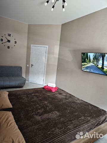 

1-к. квартира, 44 м², 3 кровати
