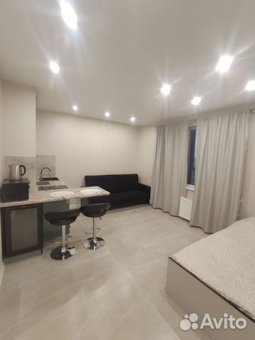 

Квартира-студия, 29 м², 2 кровати