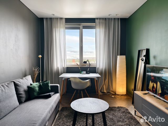 

1-к. квартира, 40 м², 2 кровати