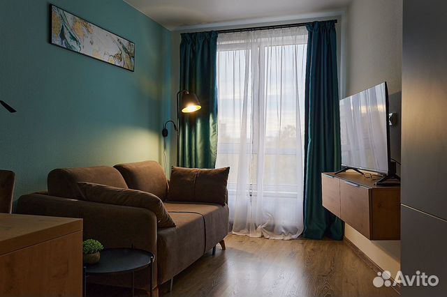 

Квартира-студия, 24 м², 1 кровать