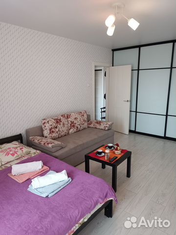 

2-к. квартира, 43 м², 2 кровати