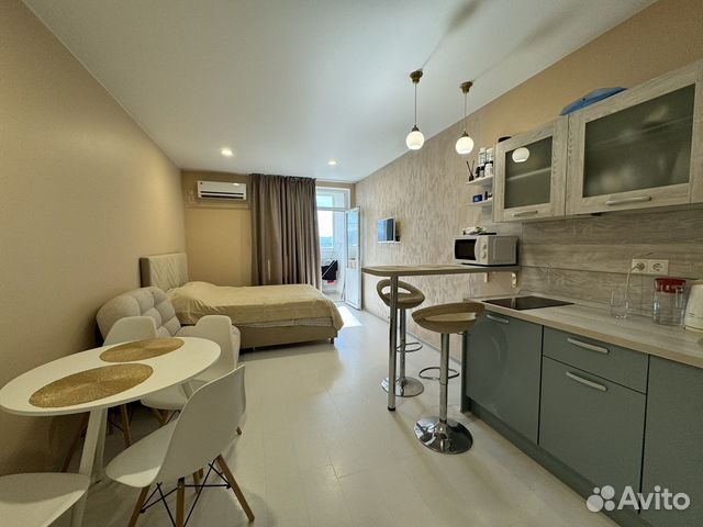 

Квартира-студия, 32 м², 2 кровати