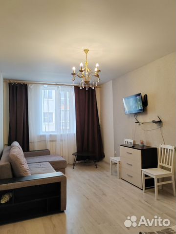 

1-к. квартира, 37 м², 2 кровати