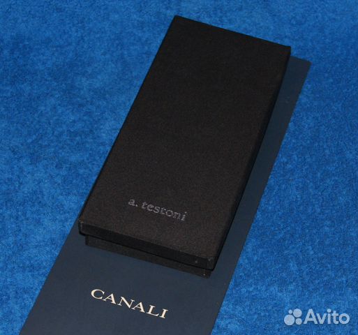 Галстук Canali новый с бирками в упаковке оригинал Галстук Canali новый с бирками в упаковке оригинал