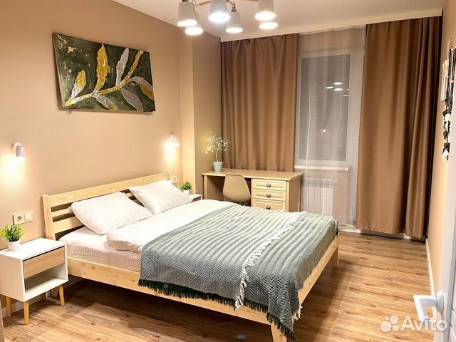 

1-к. квартира, 40 м², 2 кровати