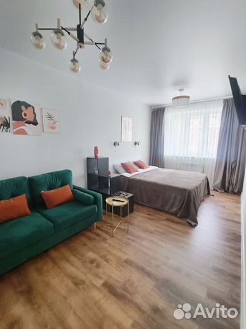 

1-к. квартира, 34,5 м², 2 кровати