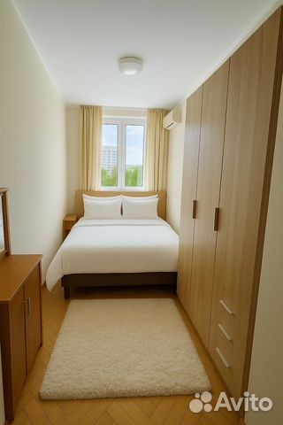 

2-к. квартира, 50 м², 3 кровати