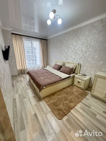

1-к. квартира, 43 м², 2 кровати