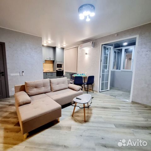 

Квартира-студия, 45 м², 2 кровати