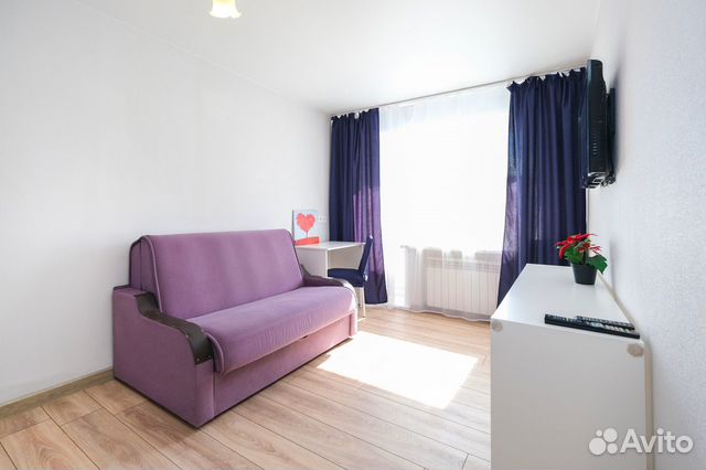 

1-к. квартира, 35 м², 2 кровати