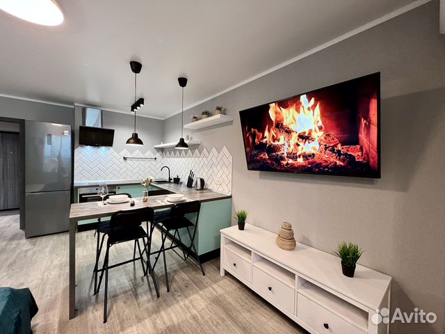 

Квартира-студия, 42 м², 2 кровати