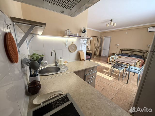 

Квартира-студия, 35 м², 2 кровати