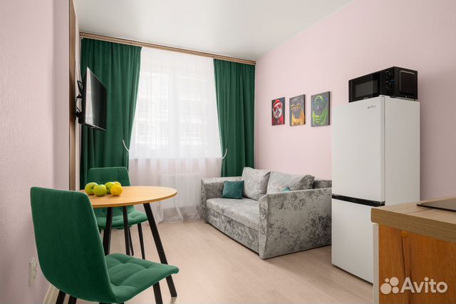 

1-к. квартира, 37 м², 2 кровати
